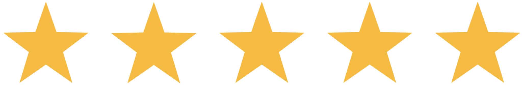 5-star rating logo for appliance repairs in Stark County, Ohio.
