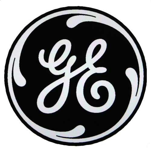 General Electric (GE) appliance logo.